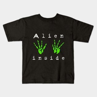 Alien inside Kids T-Shirt